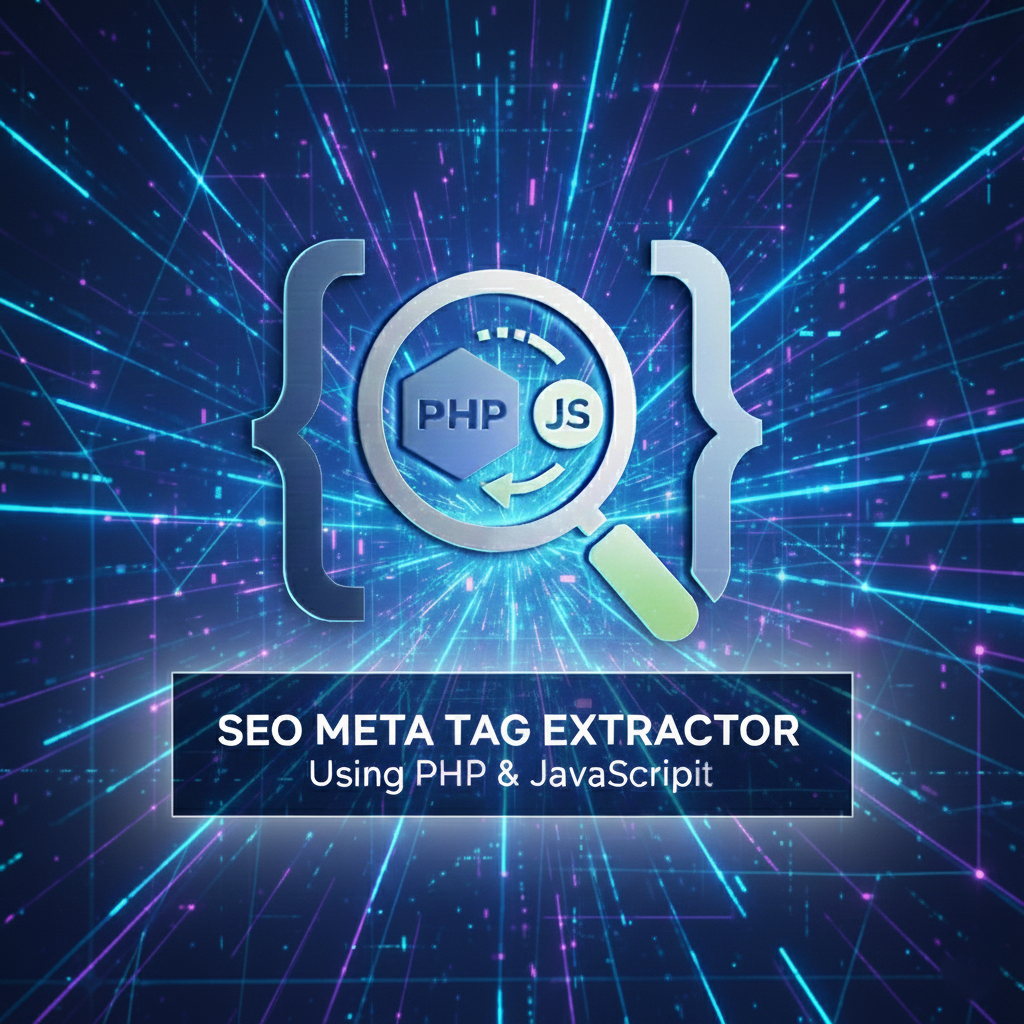 SEO Meta Tag Extractor Using PHP and JavaScript with Source Code
