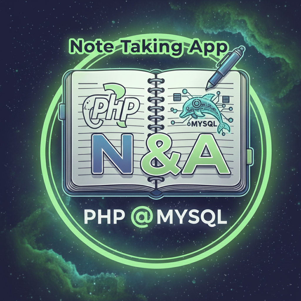 Note Taking App Using PHP and MySQL with Source Code