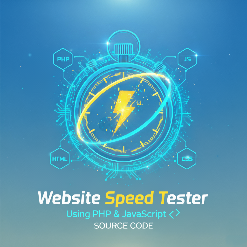 Website Speed Tester Using PHP and JavaScript with Source Code