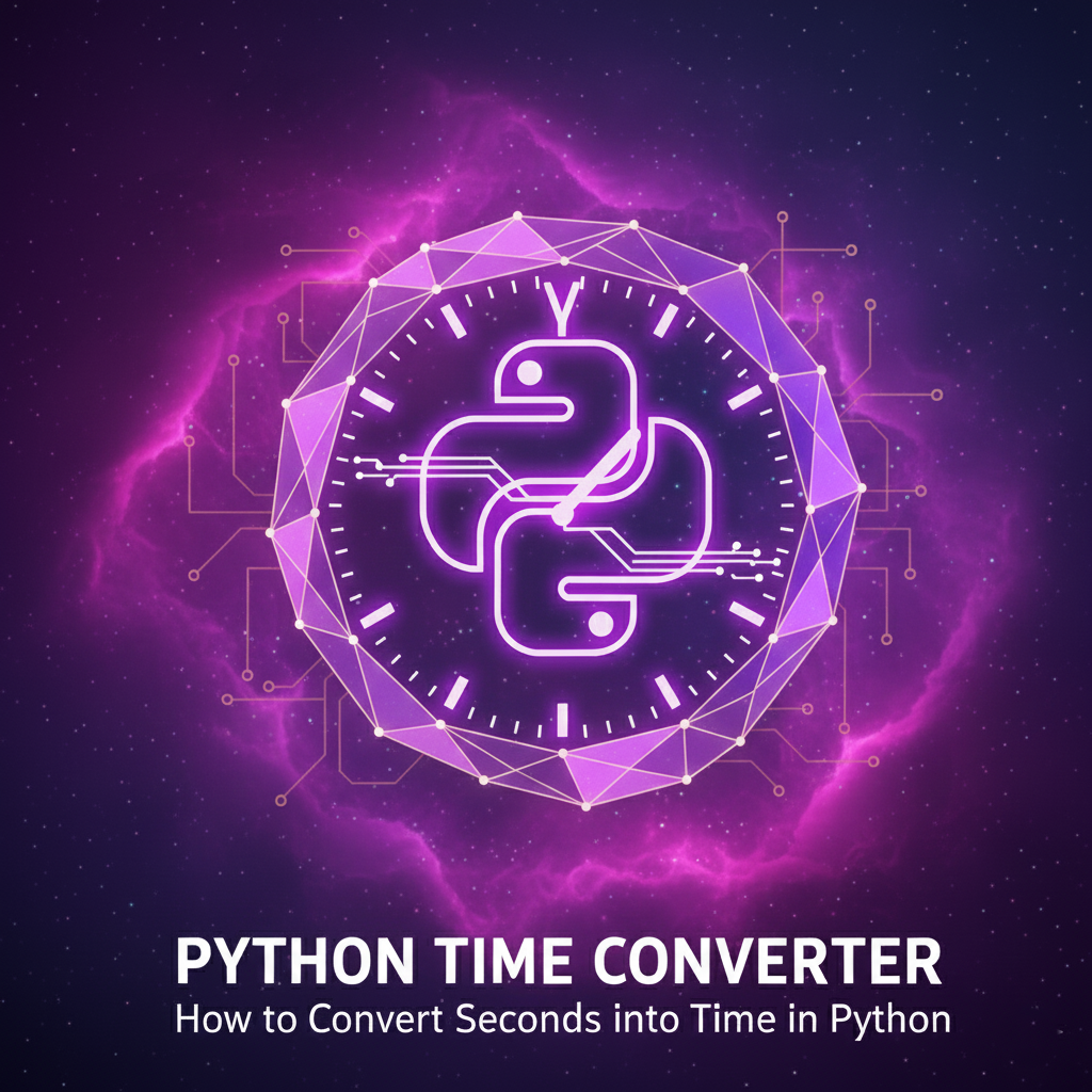 How to Convert Seconds into Time in Python