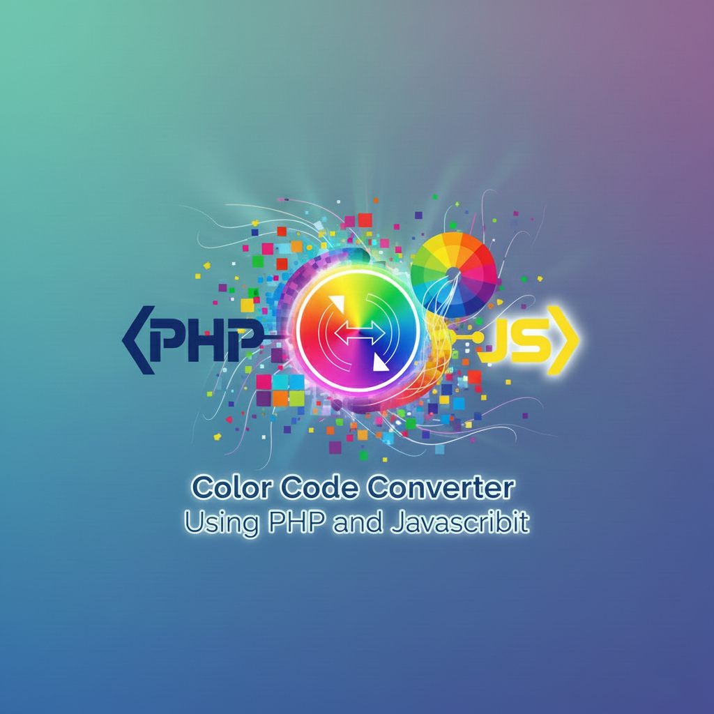 Color Code Converter Using PHP and JavaScript with Source Code