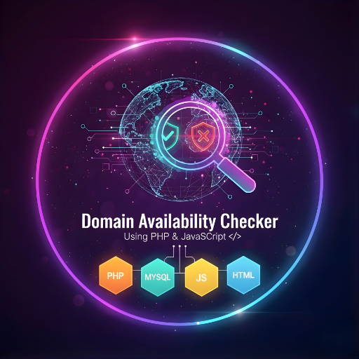 Domain Availability Checker Using PHP and JavaScript with Source Code