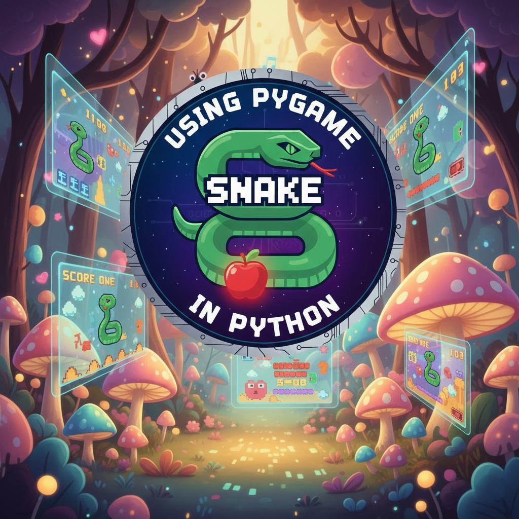 Snake Game Using Pygame in Python with Source Code